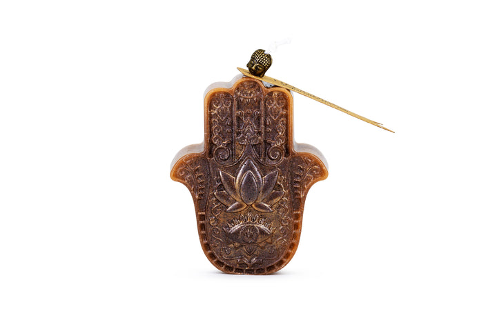 ⁠Vela Aromática Hamsá